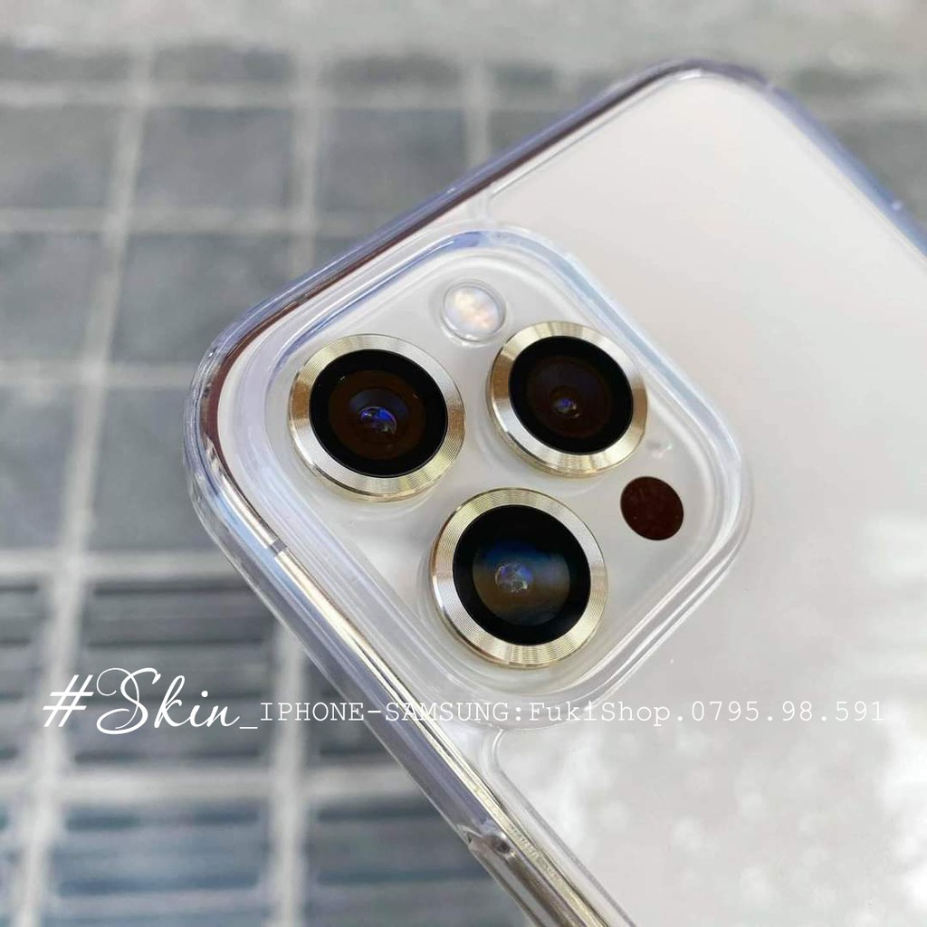 Ốp viền kính bảo vệ Camera 12prm , 12pro , 11prm - FukiShop