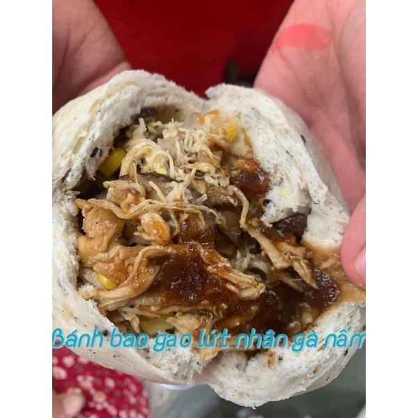 BÁNH BAO NGUYÊN CÁM  HEALTHY- Hộp 4 cái gần 500gr