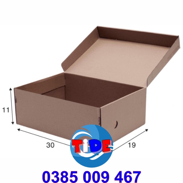 Hộp carton (50 chiếc kích thước 31cm x 19cm x 11cm) – Hộp đựng giày dép hoặc ship COD trong vận chuyển hàng hóa