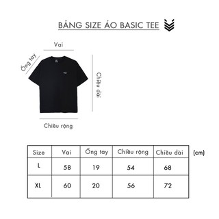 Áo WaaT - BASIC TEE - WHITE - Trắng