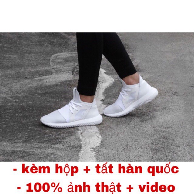 GIẢM giá sập sàn GIÀY THỂ THAO giầy tubular defiant trắng FREESHIP . . . 👟 ! * ) .