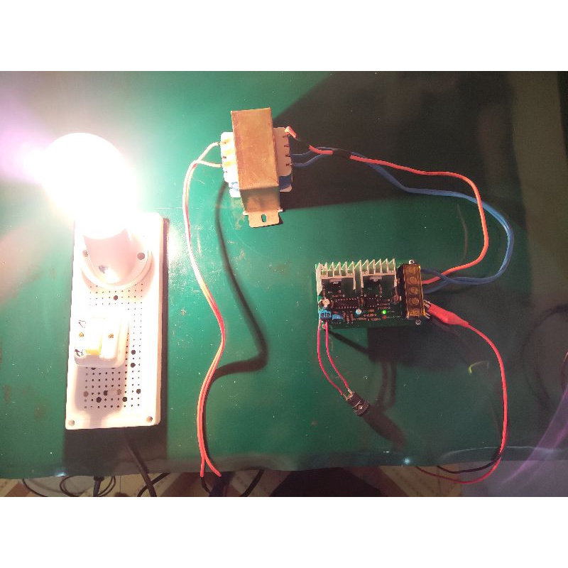 Mạch inverter 300W-50Hz -12V/20Ampe.