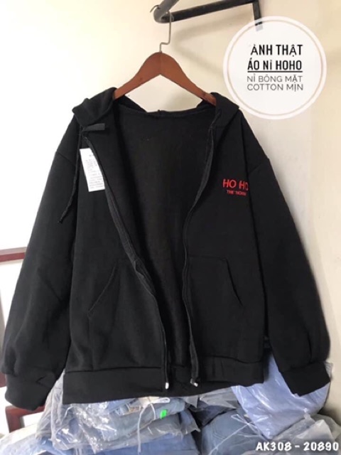 ⚡️ FREESHIP ⚡️ Áo Khoác Nỉ 308 Thêu Oh Ohh Form Rộng Hàng Unisex | BigBuy360 - bigbuy360.vn