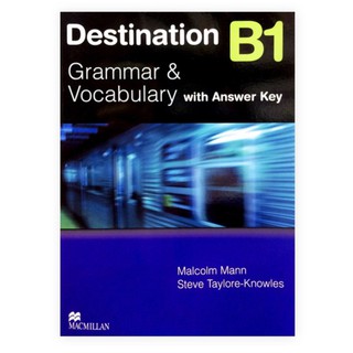 [Mã BMLT30 giảm đến 30K đơn 99K] Sách - Destination B1 Grammar and Vocabulary with Answer Key (Bản màu)