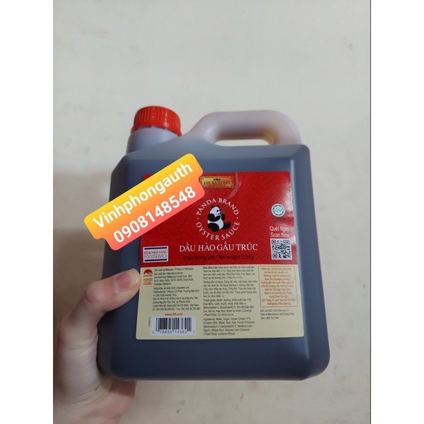 Dầu hào Gấu trúc Lee Kum Kee 2,5kg