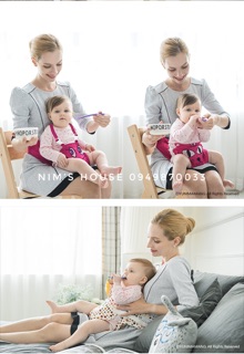 Đai ghế ngồi ăn dặm