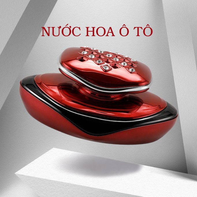 Nước hoa đính đá đặt taplo oto sang trong, mùi thơm ngọt nhẹ Khôi Nguyên Auto