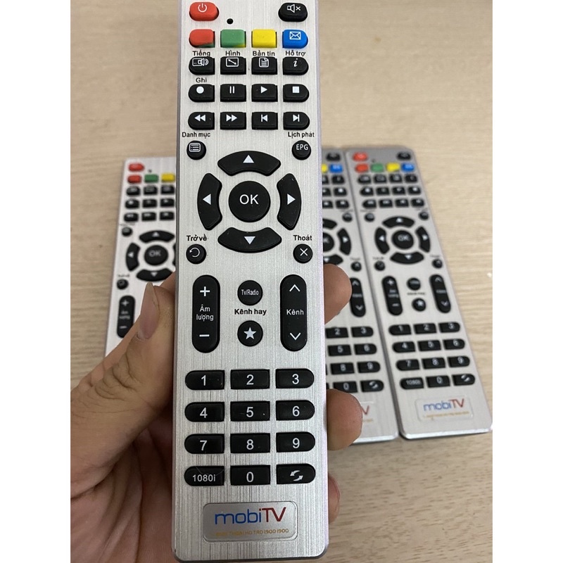 Remote đầu thu  Mobi TV - bảo hành đổi mới