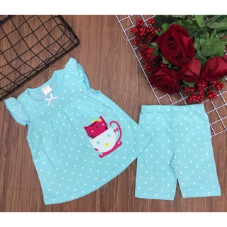 Combo bộ ngắn bé gái