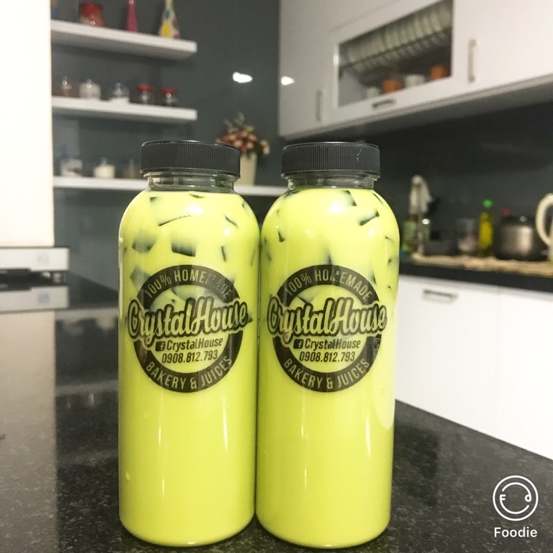 Trà Sữa Thái Xanh -Thạch Rau Cau(Combo 2 chai 330ml)