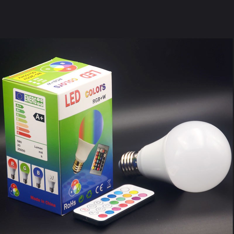 Bóng Đèn led đổi màu có điều khiển tùy ý - Bóng Led decor trang trí phòng ngủ, nhà cửa, Đèn quay Tiktok Triệu view | BigBuy360 - bigbuy360.vn