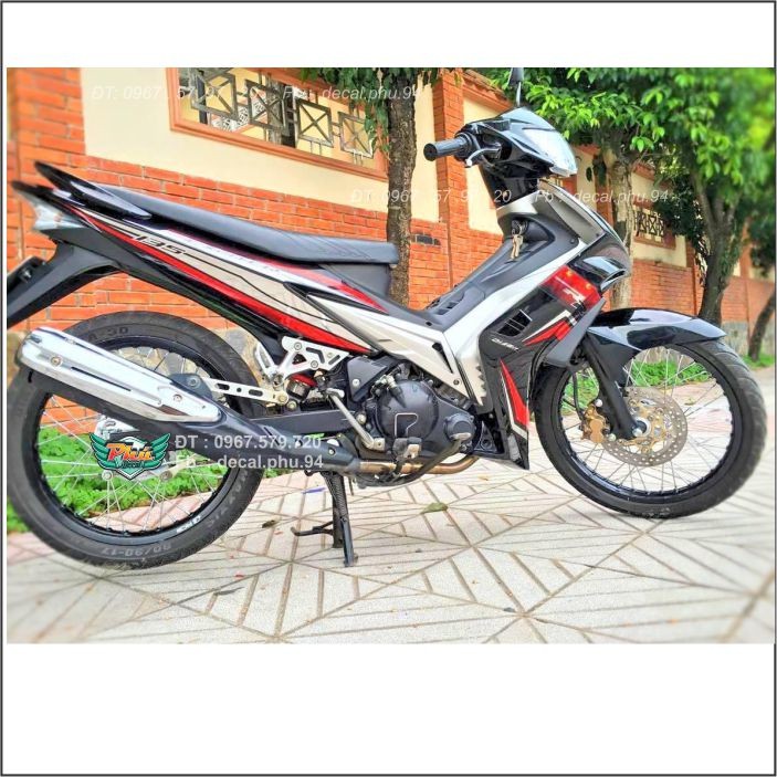 Tem Rời Exciter 2010 Đỏ đen (V)