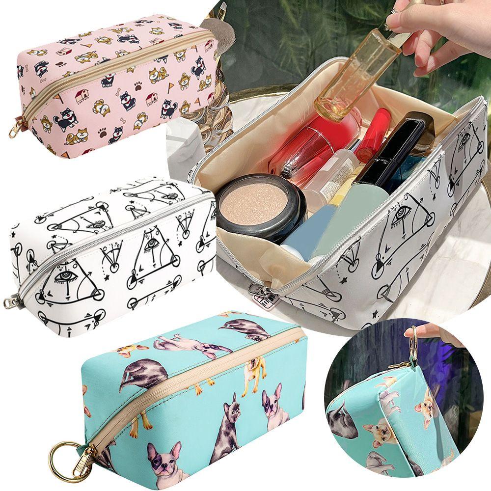 Túi Vuông Đựng Mỹ Phẩm Chống Thấm Nước In Họa Tiết Xinh Xắn MIHAN1