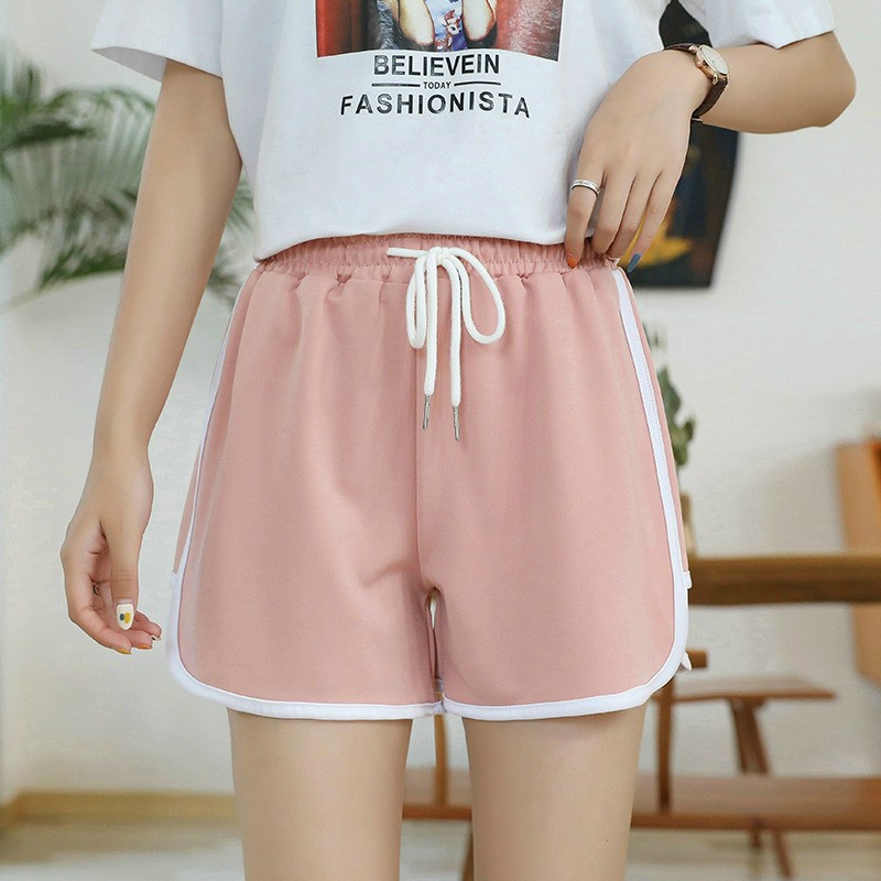 Quần đùi nữ mặc nhà chất cotton thoáng mát cạp chun, Quần Đùi Ngủ Nữ Freesize | BigBuy360 - bigbuy360.vn