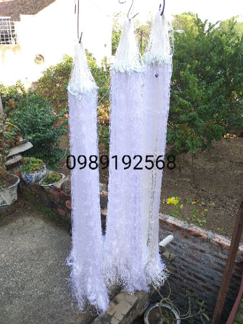 Lưới đánh cá 3 lớp dù then 3 cao 1m dài 50m bắt cá từ 400g đến 3kg