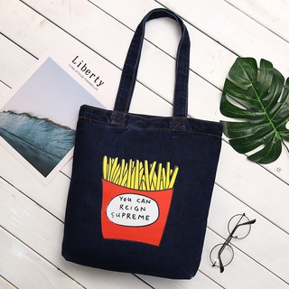 [FREESHIP] Túi Tote Dorynee Vải Jean TG061