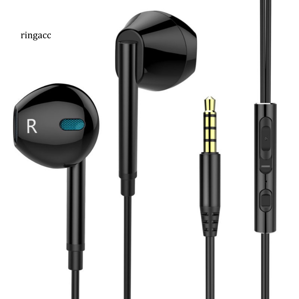 Tai Nghe Nhét Tai Có Dây Jack 3.5mm Âm Thanh HiFi Kiểu Dáng Thể Thao