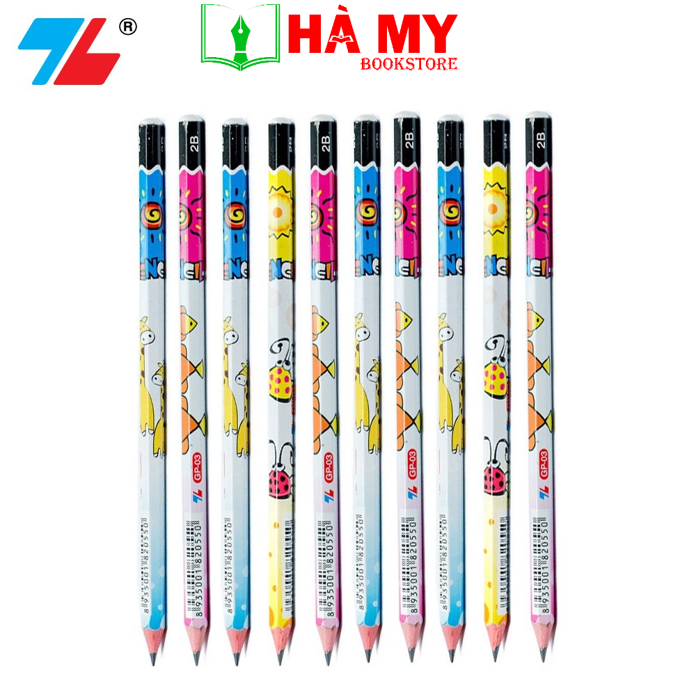 [Hỏa Tốc] Bút chì gỗ 2B Thiên Long TP-GP03 - Sản Phẩm chính hãng Thiên Long