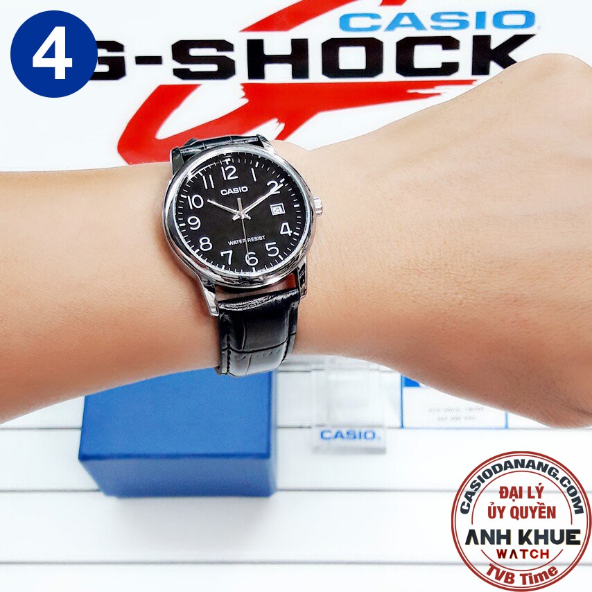 Đồng hồ nam dây da Casio Standard chính hãng Anh Khuê MTP-V002 Series | BigBuy360 - bigbuy360.vn