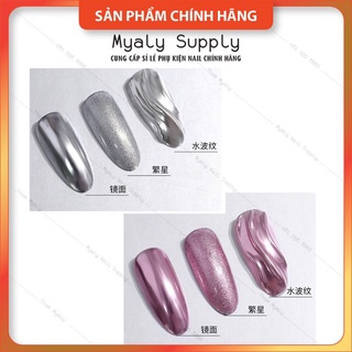 Tráng Gương Bột Nail Móng Nhiều Mầu