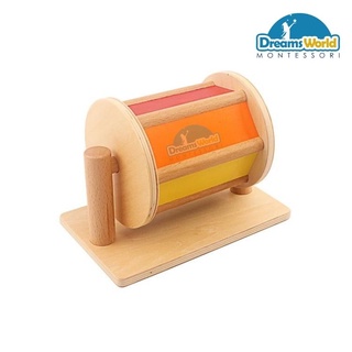 Trống xoay cầu vồng - phát triển thính giác, vận động tinh cho bé