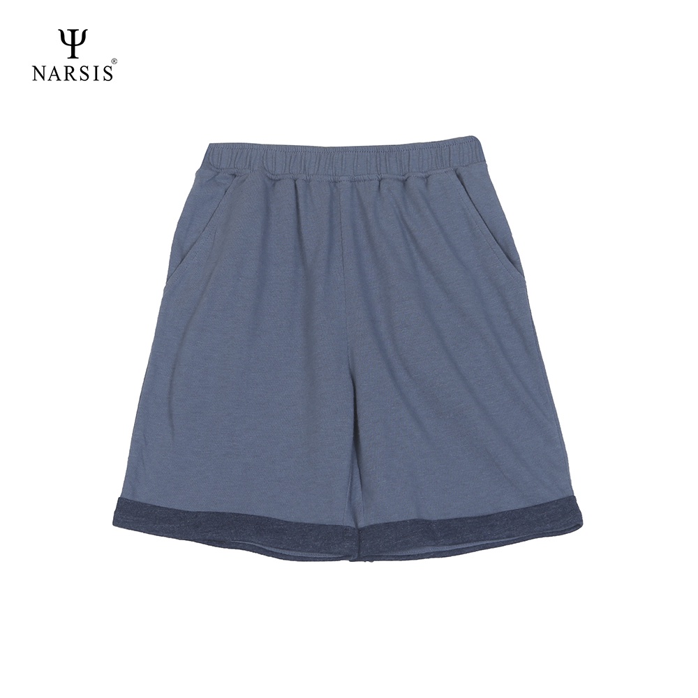 Bộ quần áo bé trai mùa hè Narsis KE1025 cổ tròn quần lửng chất liệu Cotton êm mềm thông thoáng