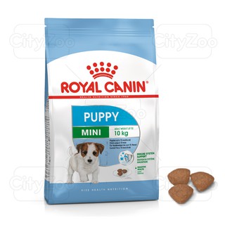 Thức ăn hạt cho chó con giống nhỏ puppy mini royal canin gói 800g - 2kg