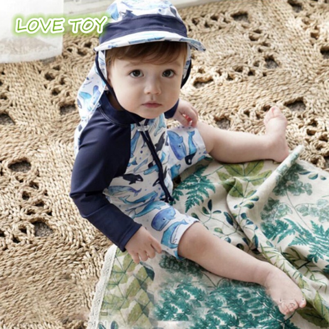 Bộ Đồ Bơi Bikini In Hoạt Hình Dễ Thương Cho Bé 1-4-7 Tuổi