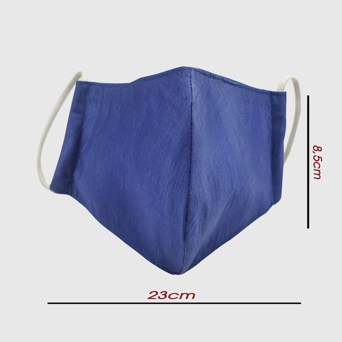 Khẩu trang tơ tằm siêu mềm mát, kháng khuẩn, nhuộm màu tự nhiên 4 lớp cho nữ. | BigBuy360 - bigbuy360.vn
