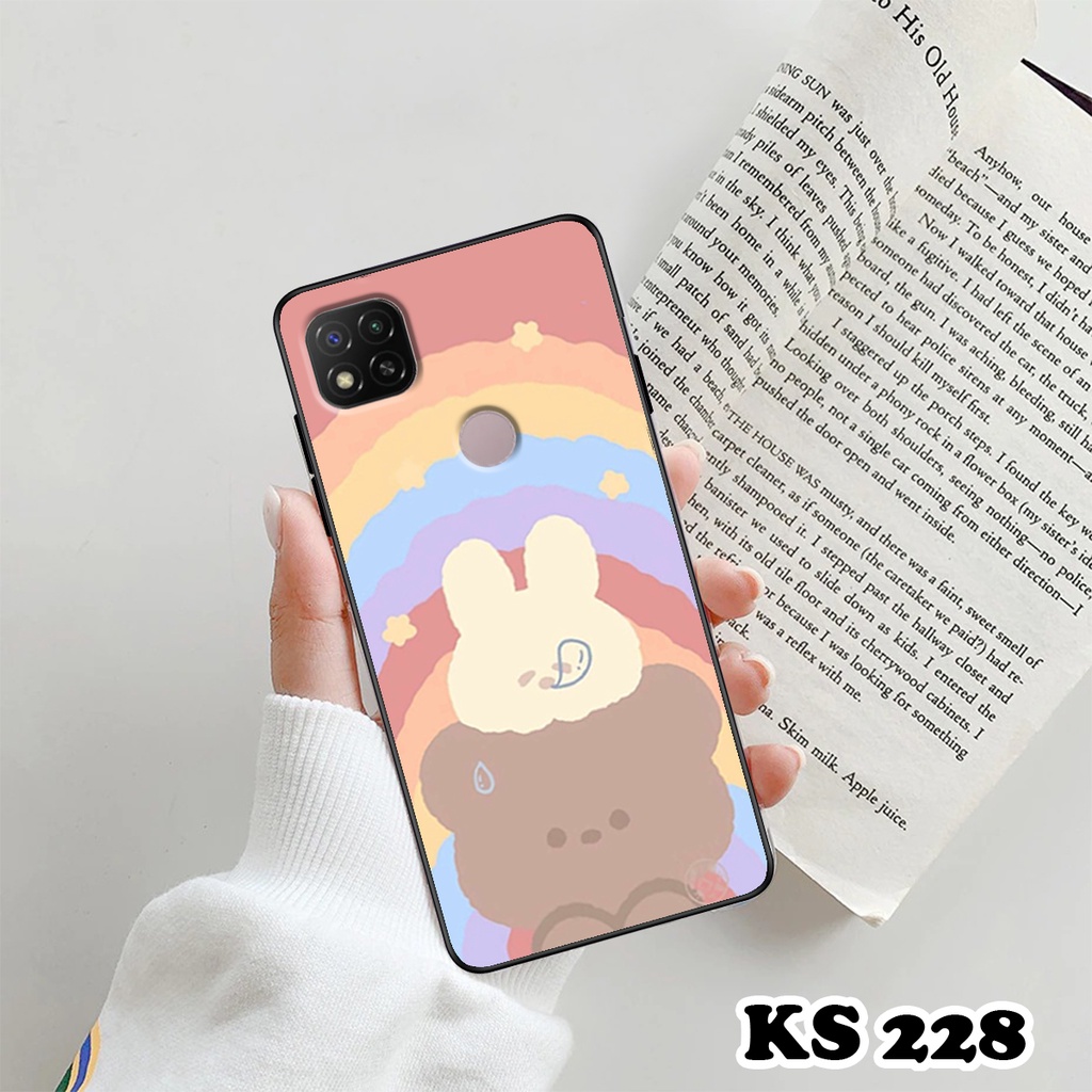 Ốp lưng Xiaomi Redmi 9 - Redmi 9A - Redmi 9C - Redmi 9T - Ốp in hình gấu bear ngộ nghĩnh