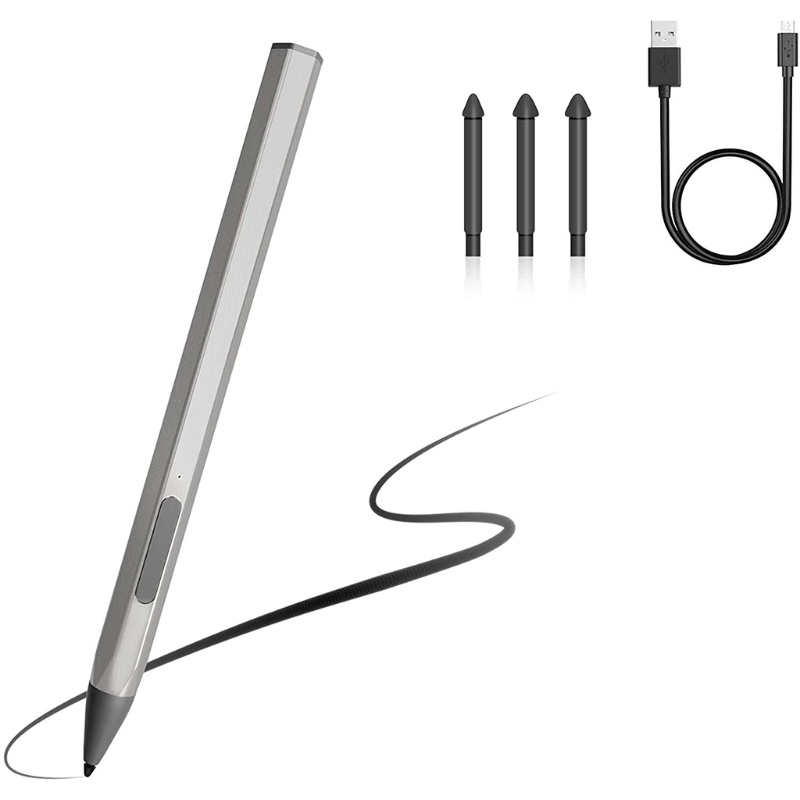 Bút Cảm Ứng Từ Tính Có Thể Sạc Lại Dành Cho Surface Pro5 6 7 X Book Go 4096