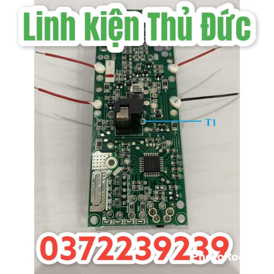 Lktd BN. Vỏ, mạch full tem cao cấp Ryobi 18V6A 5S-2P, mạch nhận sạc zin.