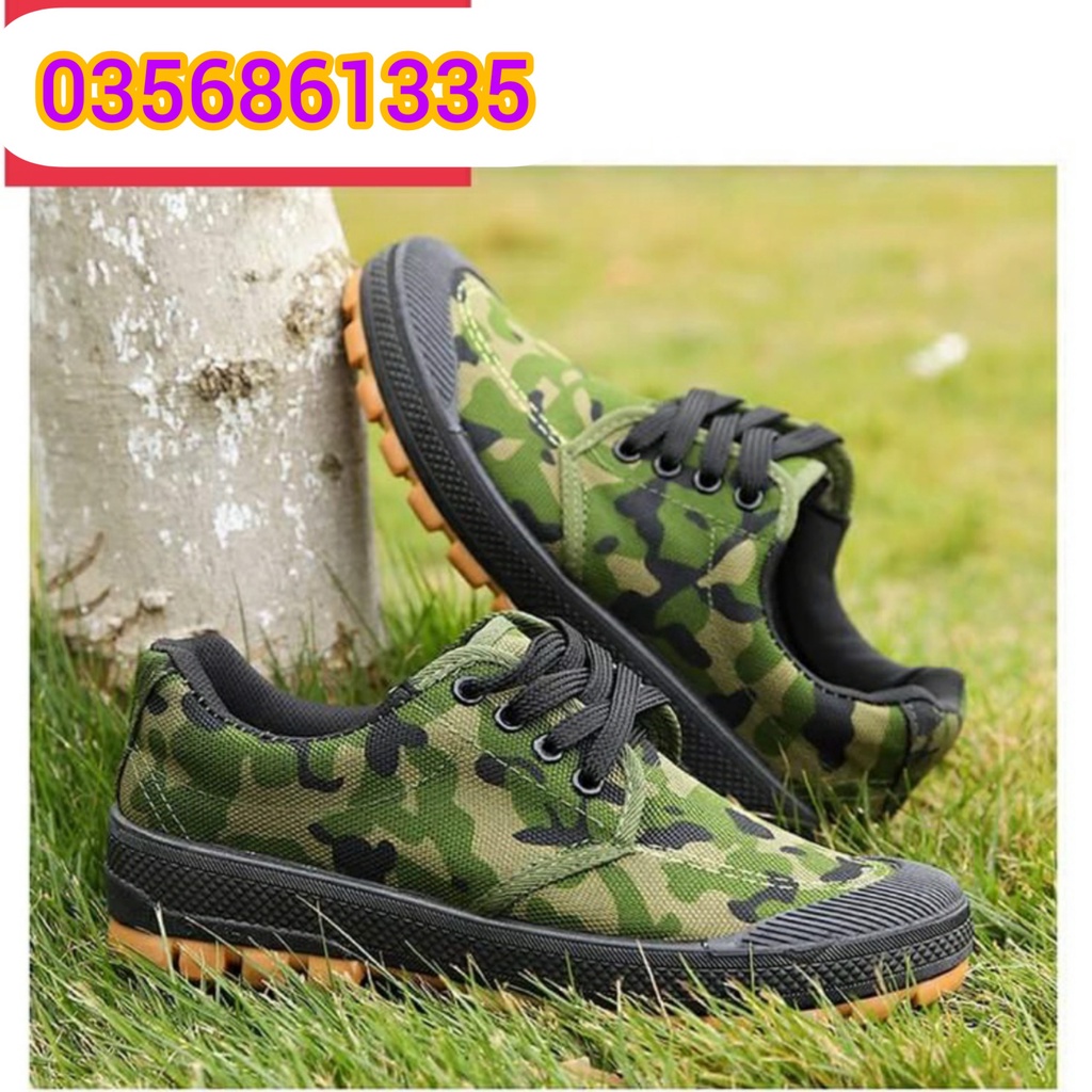 Hot_Rẻ_Bền_Đẹp_Giày Rằn Ri Cổ thấp đế Kếp