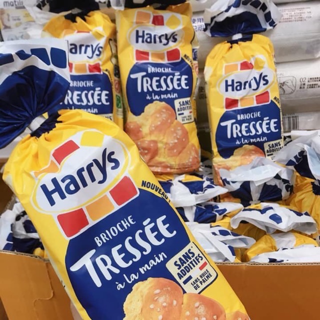 Bánh mỳ hoa cúc Harrys Brioche (Pháp) 125k/ 1 cái 500gr date 9/5