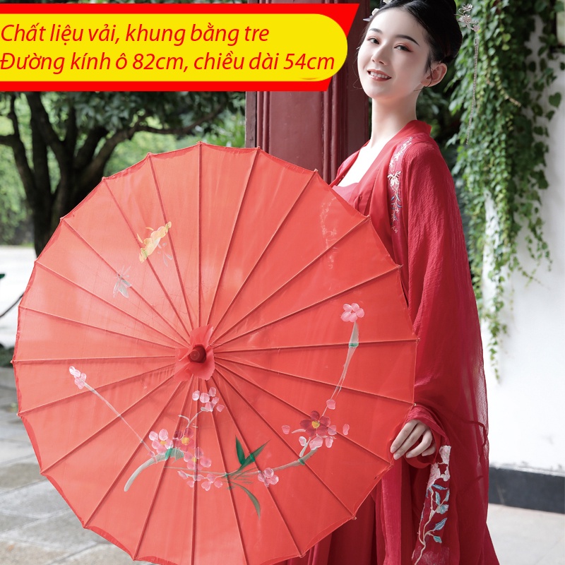 Ô dù cổ trang, ô kiểu nhật đạo cụ trang trí, chụp ảnh