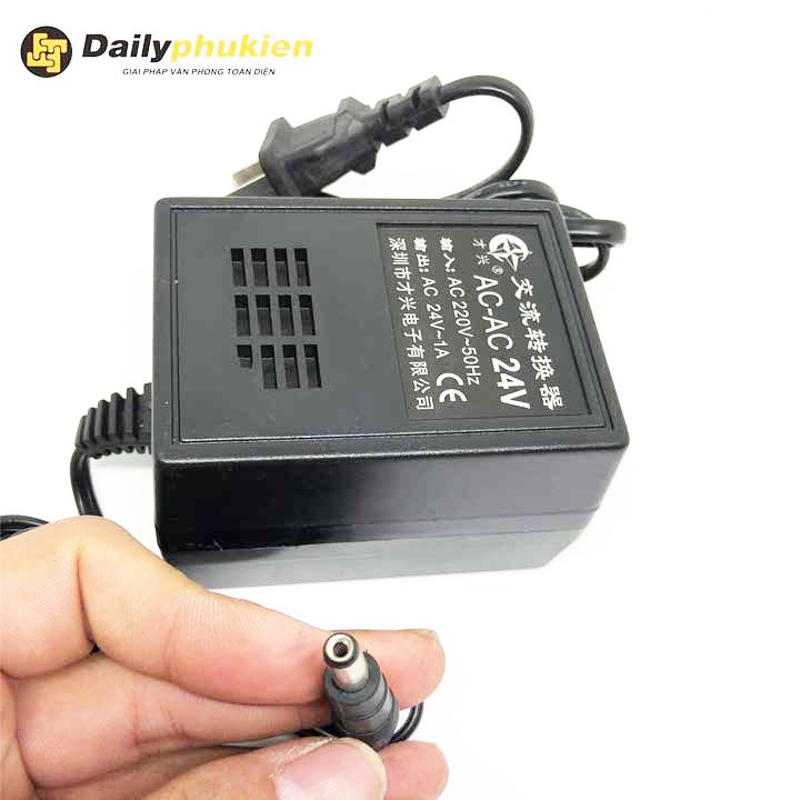 Adapter nguồn xoay chiều AC 24v 1a cho camera xoay PTZ