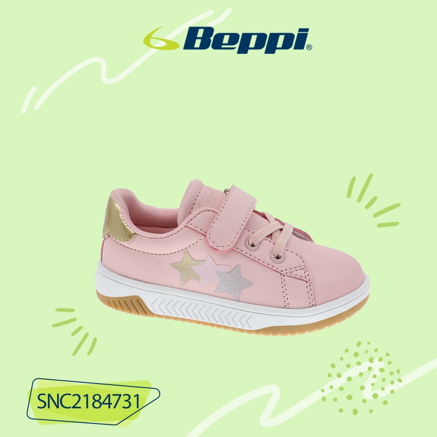 Giày sneaker quai dán bé gái BEPPI SNC2184731 SNC2184732