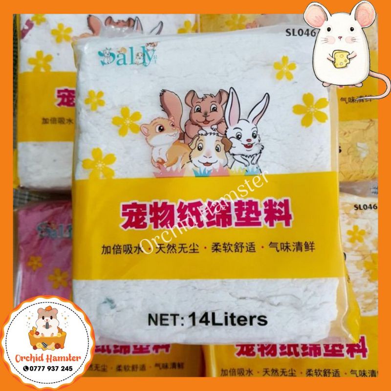 Giấy Lót Chuồng Hamster, Thỏ, Nhím, Sóc...