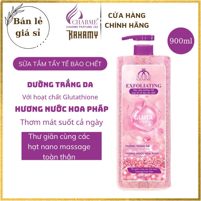 Sữa Tắm Dưỡng Thể Loại Bỏ Tế Bào Da Chết Exfoliating 900ml