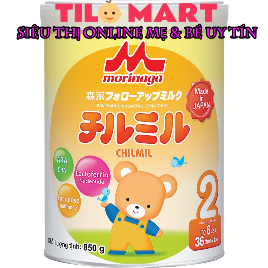 [MẪU MỚI] Sữa Morinaga số 2 Chimil 320g/850g