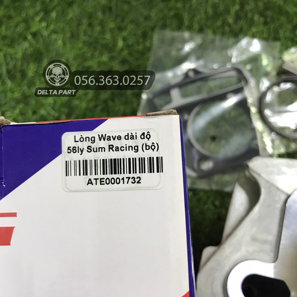 Lòng Sum Racing Trái 53 54 56 Dài 78 Dream,Wave, xe Trung Quốc, xe 50cc