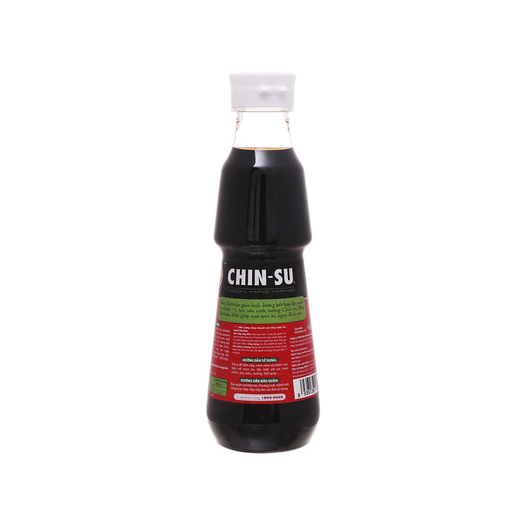 Nước tương Chinsu nấm Shiitake chai 330ml