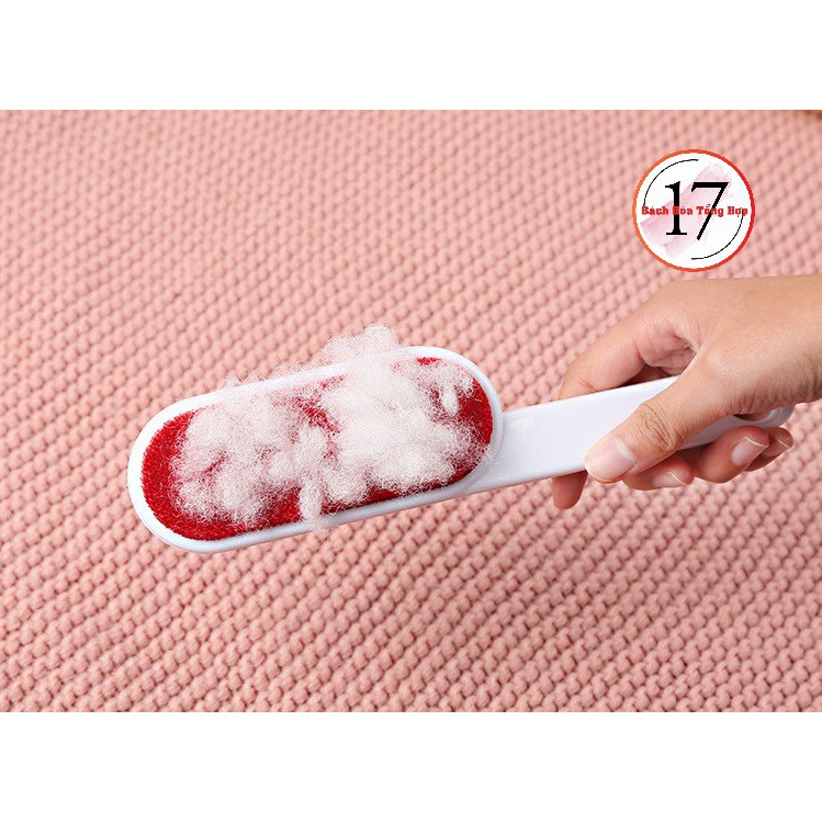 Bàn chải tĩnh điện tẩy lông chó, mèo, xơ vải cho quần áo, sofa, chăn...