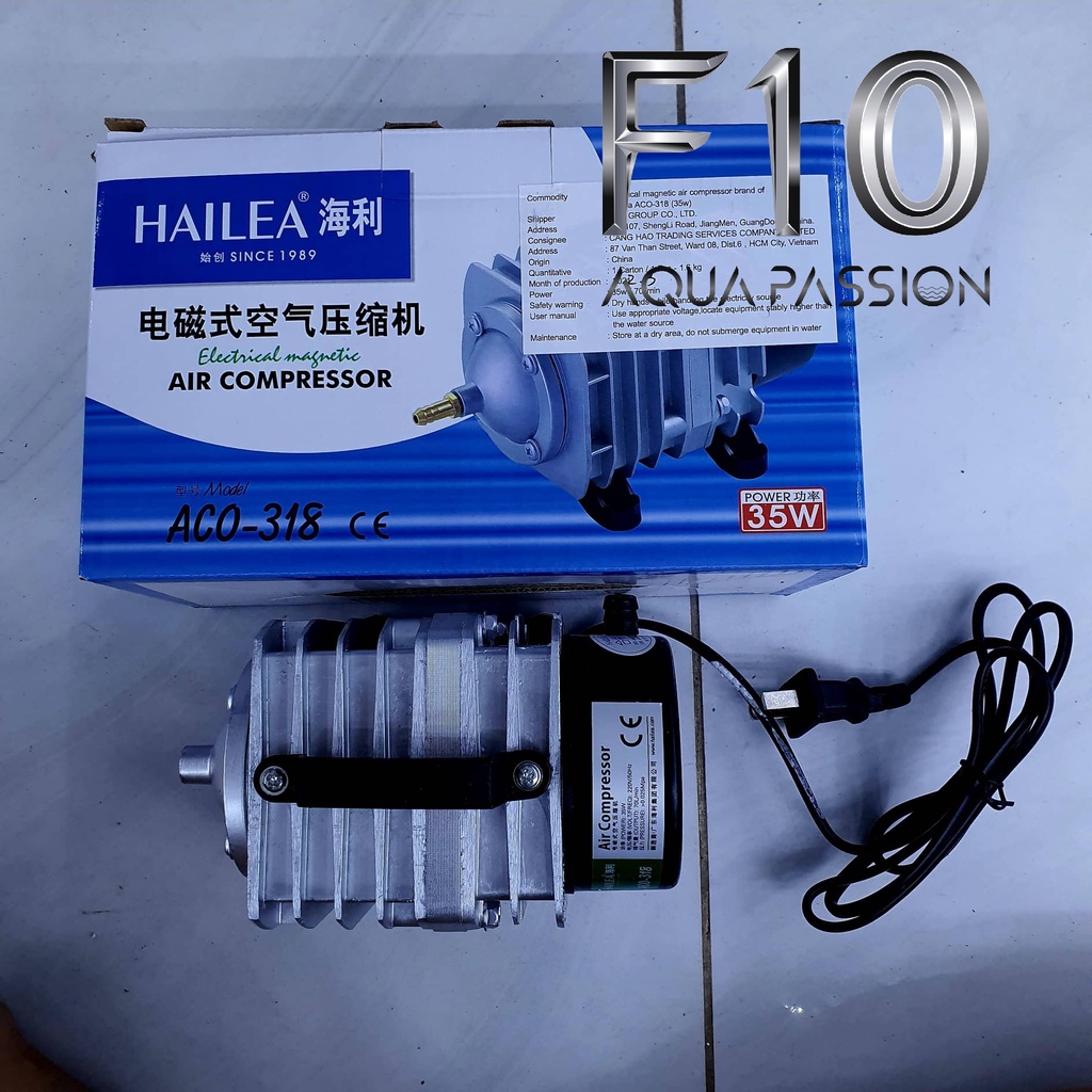 Máy Sủi Khí Oxi công nghiệp Hailea AC0-318 Công suất mạnh giá rẻ