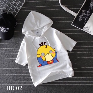 Áo hoodie tay lỡ vịt siêu nhân