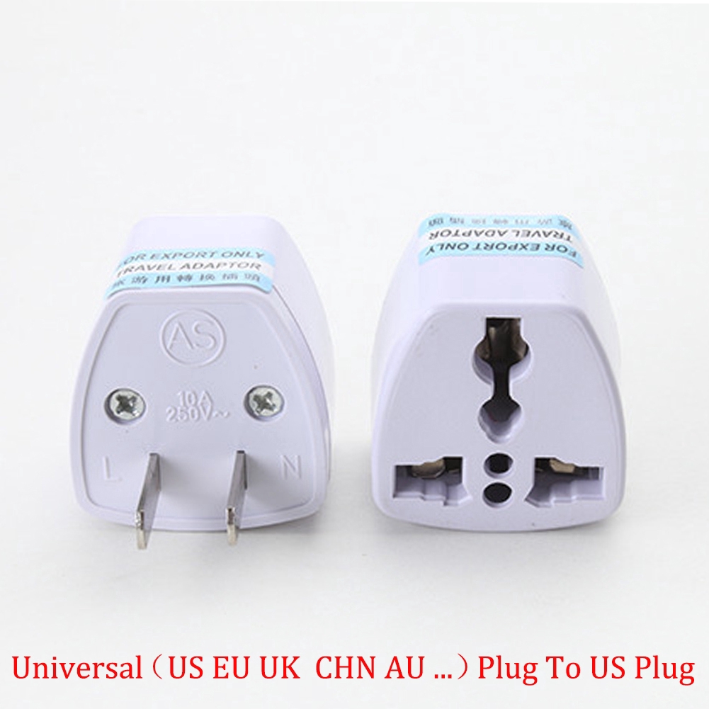 Cốc sạc AC đa năng dành cho CN EU UK US AU SG MY ID PH TH VN 100 ~ 250V