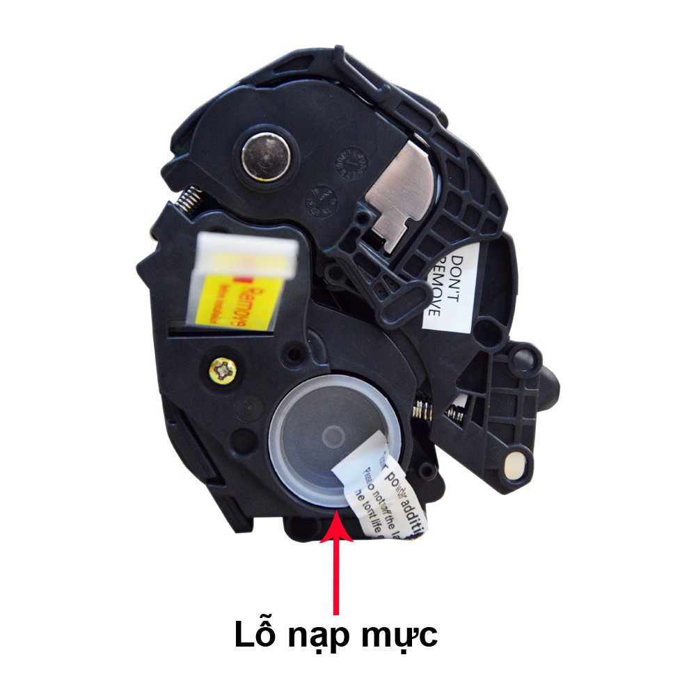 HỘP MỰC MÁY IN CANON 2900 - 12A CÓ LỖ ĐỔ MỰC THẢI VÀ NẮP ĐỔ MỰC VÀO