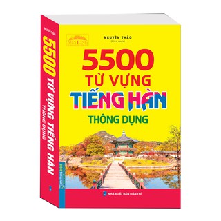 Sách - minjung 5500 từ vựng tiếng hàn thông dụng - mt