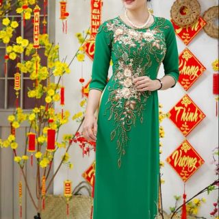 Áo dài tết