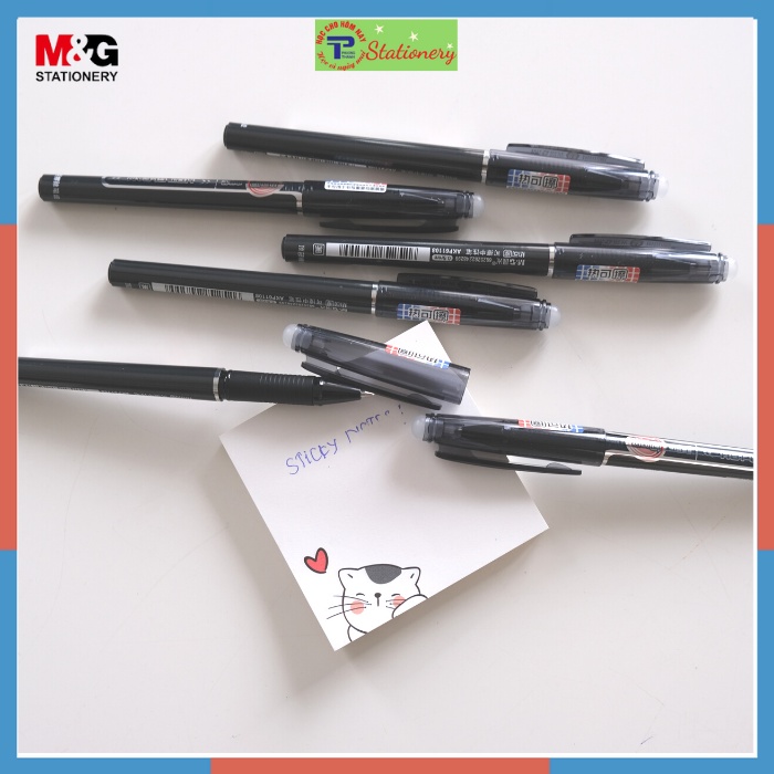 Bút nước tẩy được, Bút gel có đầu tẩy cao cấp M&G-AKP 61108 nét 0.5mm